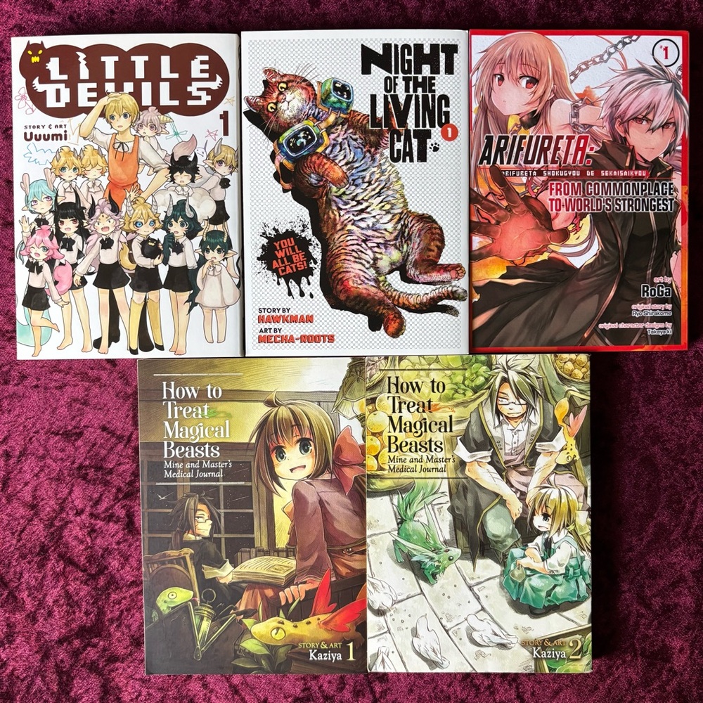 Seven Seas Manga lot